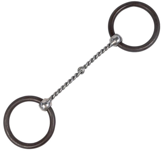 Aime Twisted Wire Heavy Snaffle Bit Tack - Bits Aime