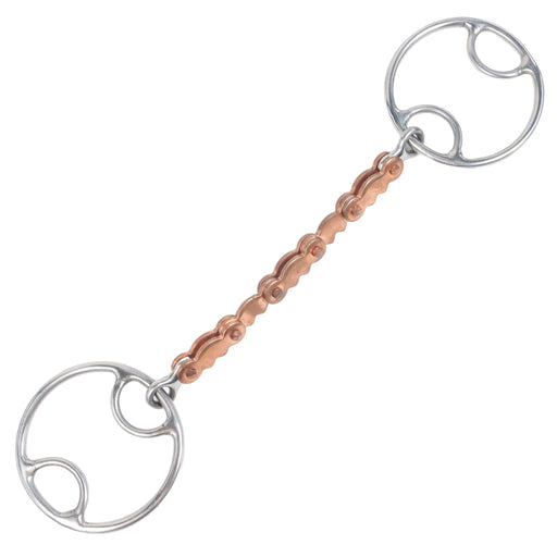 Formay Copper Mule Mouth Divided Ring Bit Tack - Bits Formay