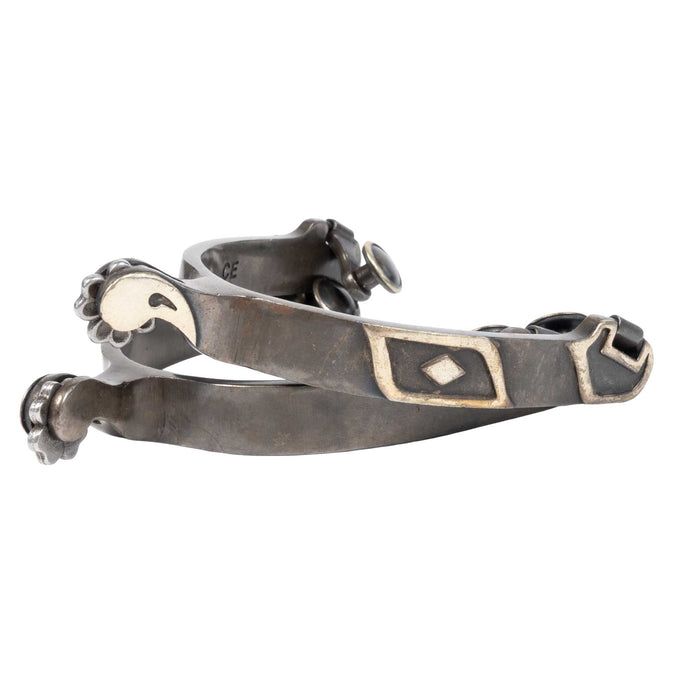 Classic Equine Diamond Roping Spurs