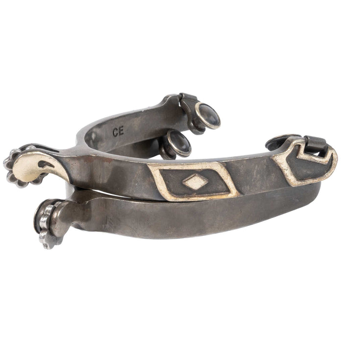 Classic Equine Diamond Roping Spurs