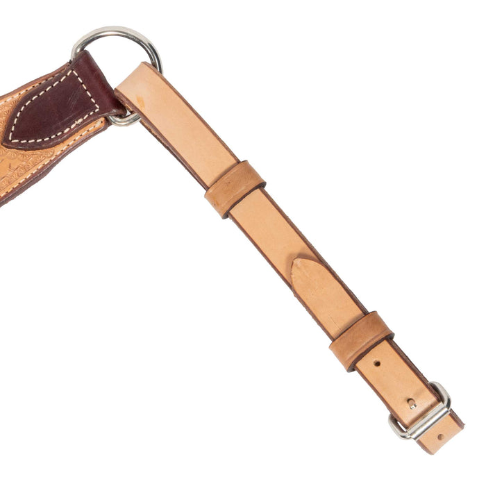 Teskey's 2 1/2" Two-Toned Basket Stamp Breast Collar