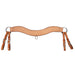 Teskey's 3 1/2" Roughout Rope Border Tripping Collar Tack - Breast Collars Teskey's