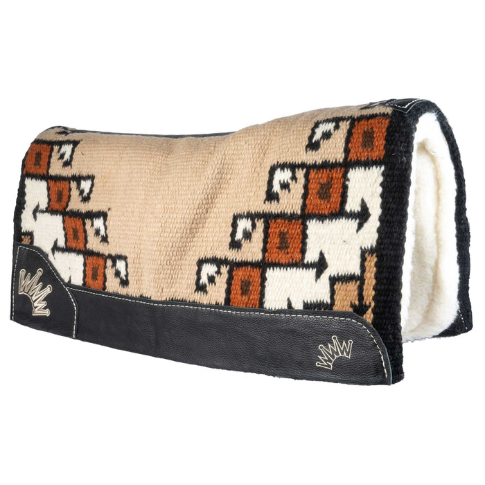 Best Ever Best in Show Pad - Beige/Brown New Pueblo Kush Collection Tack - Saddle Pads Best Ever