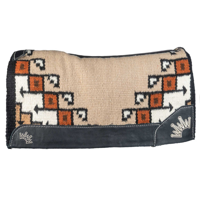 Best Ever Best in Show Pad - Beige/Brown New Pueblo Kush Collection Tack - Saddle Pads Best Ever