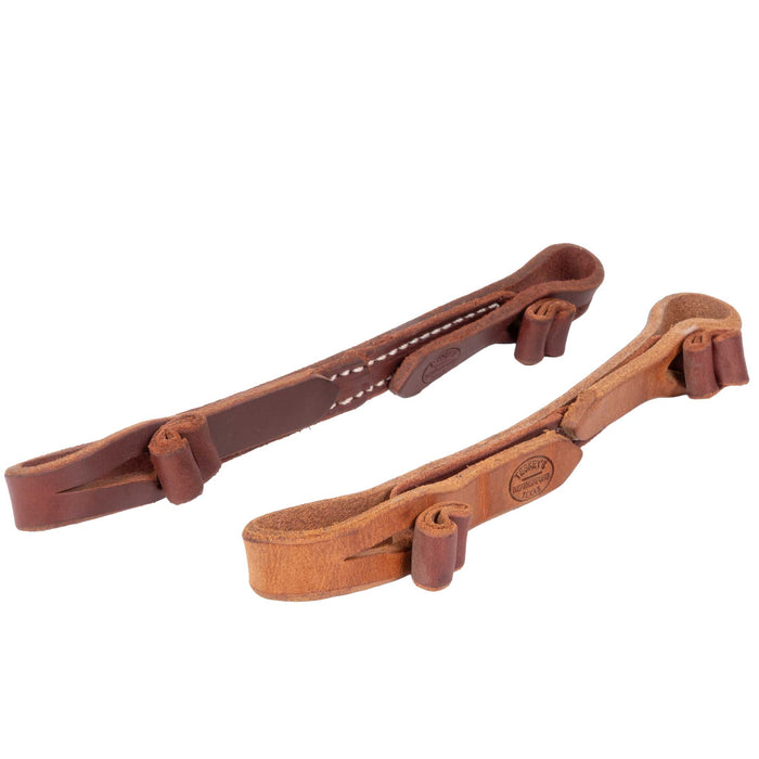 Teskey's Leather Button Curb Strap Tack - Bits Teskey's