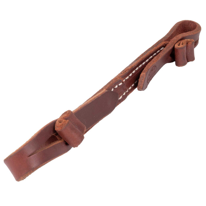 Teskey's Leather Button Curb Strap Tack - Bits Teskey's Latigo 1/2"