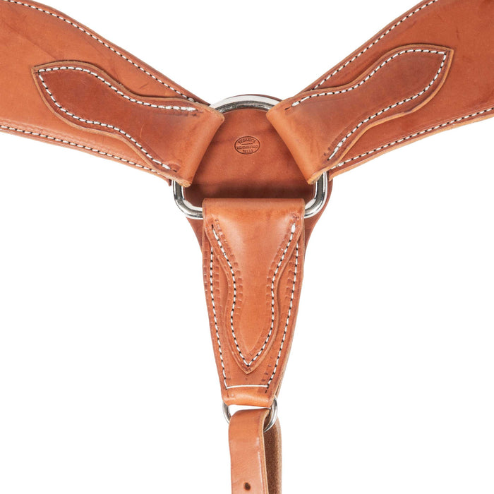 Teskey's Contoured Chestnut Breast Collar Tack - Breast Collars Teskey's