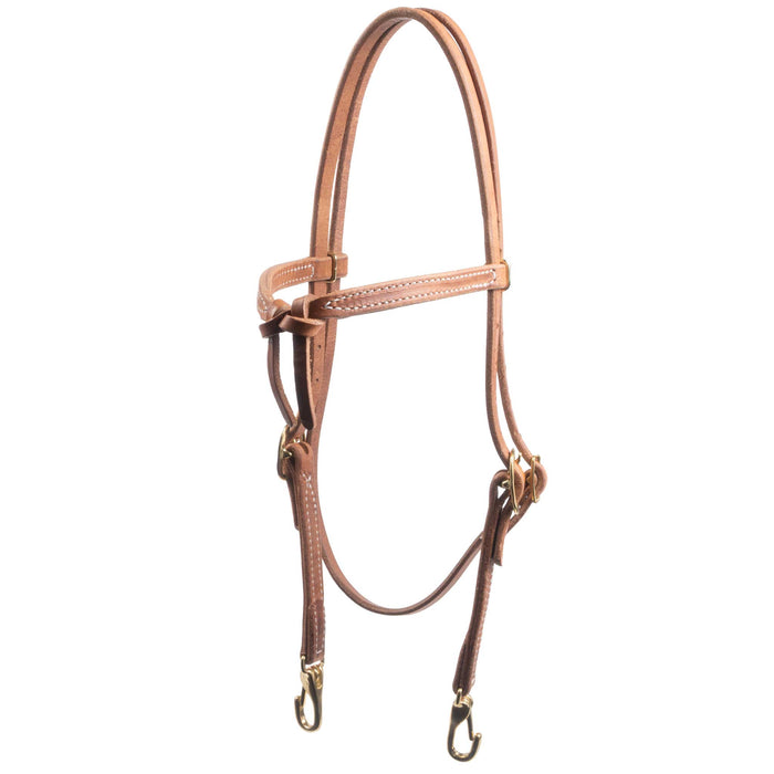 Teskey's Snap End Futurity Knot Headstall Tack - Headstalls Teskey's