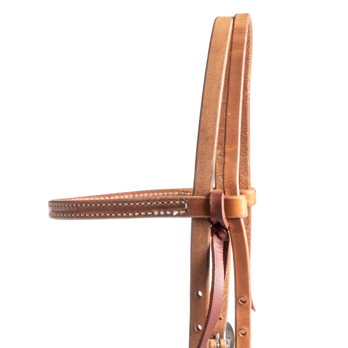 Teskey's Stainless Steel Buckle Headstall Tack - Headstalls Teskey's