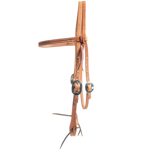 Teskey's Stainless Steel Buckle Headstall Tack - Headstalls Teskey's