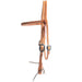 Teskey's Stainless Steel Buckle Headstall Tack - Headstalls Teskey's
