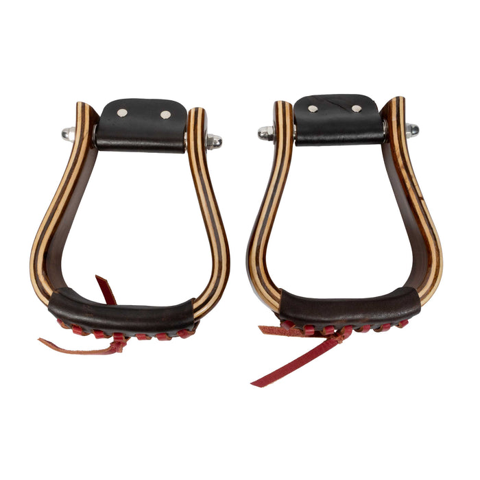 Teskey's High Gloss Wooden Stirrups