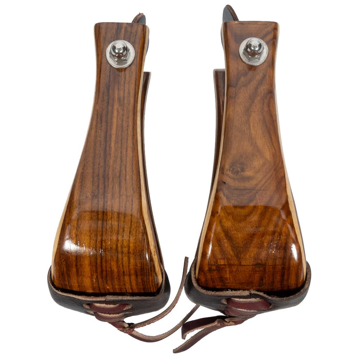 Teskey's High Gloss Wooden Stirrups