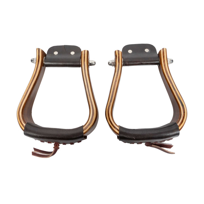 Teskey's High Gloss Wooden Stirrups