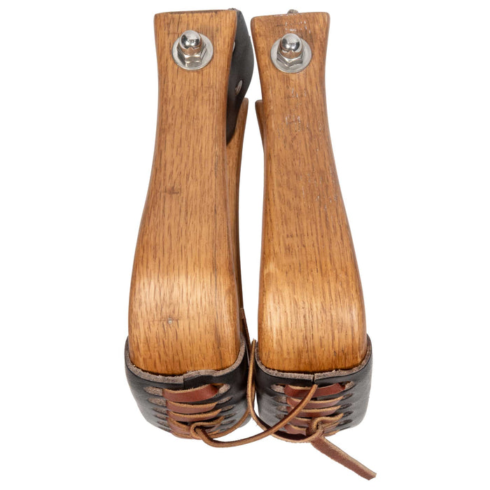 Teskey's Light Stained Wooden Stirrups