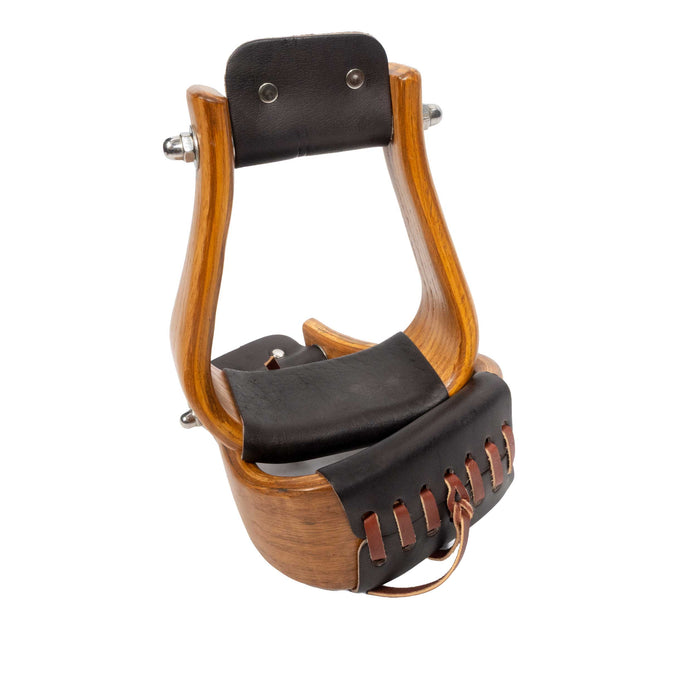 Teskey's Light Stained Wooden Stirrups