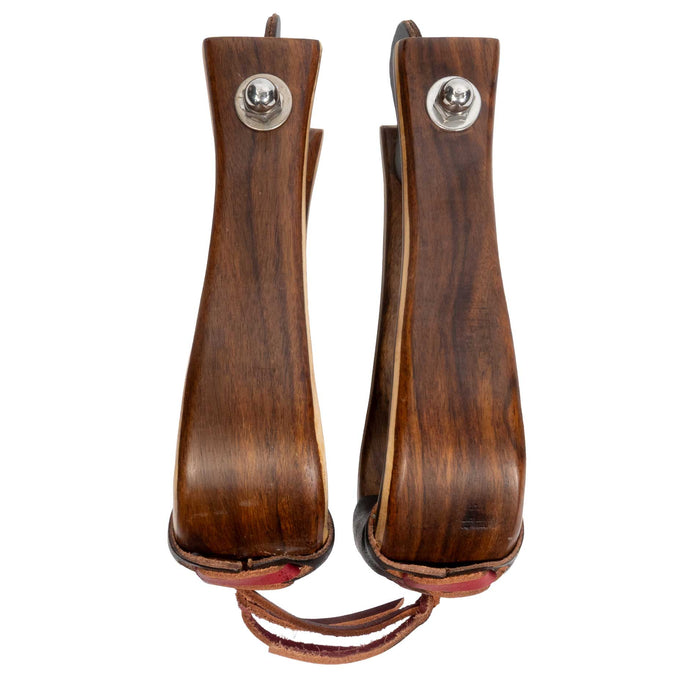 Teskey's Matte Finish Wooden Stirrups