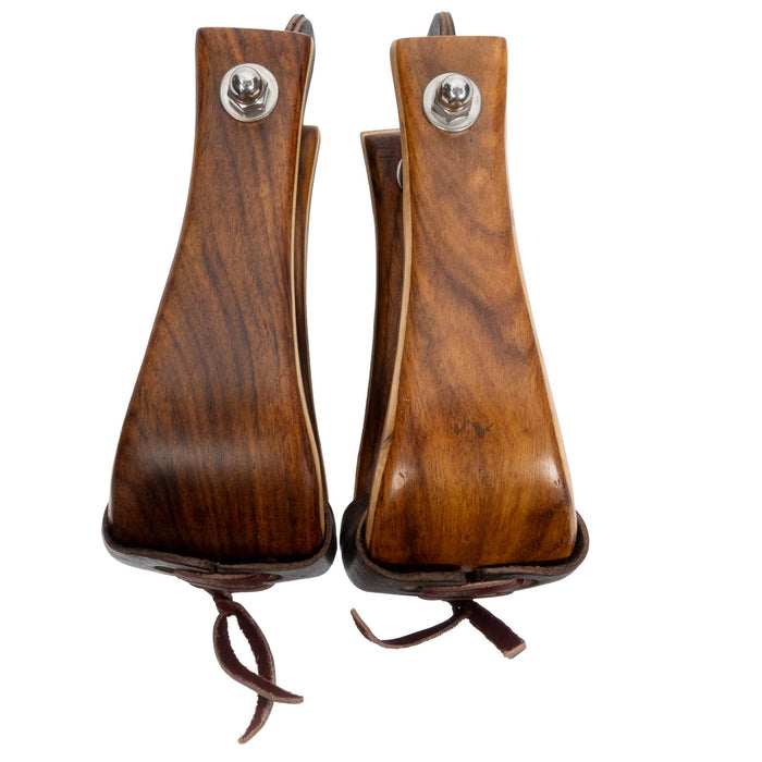 Teskey's Matte Finish Wooden Stirrups