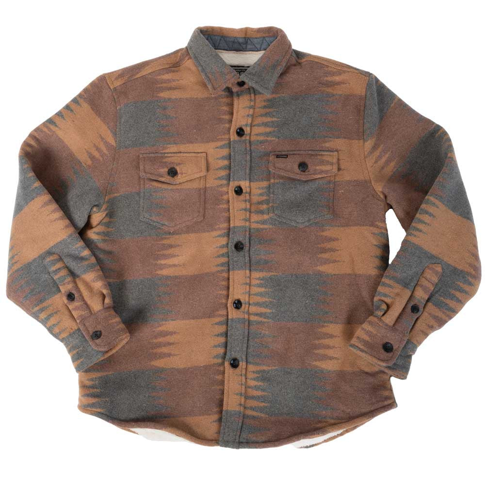 True Grit Vintage Summit Zigzag Shirt Jacket - Teskeys