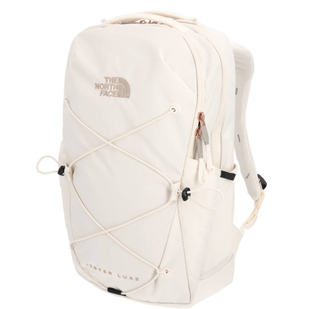 The North Face Jester Luxe Backpack - White ACCESSORIES - Luggage & Travel - Backpacks & Belt Bags The North Face   