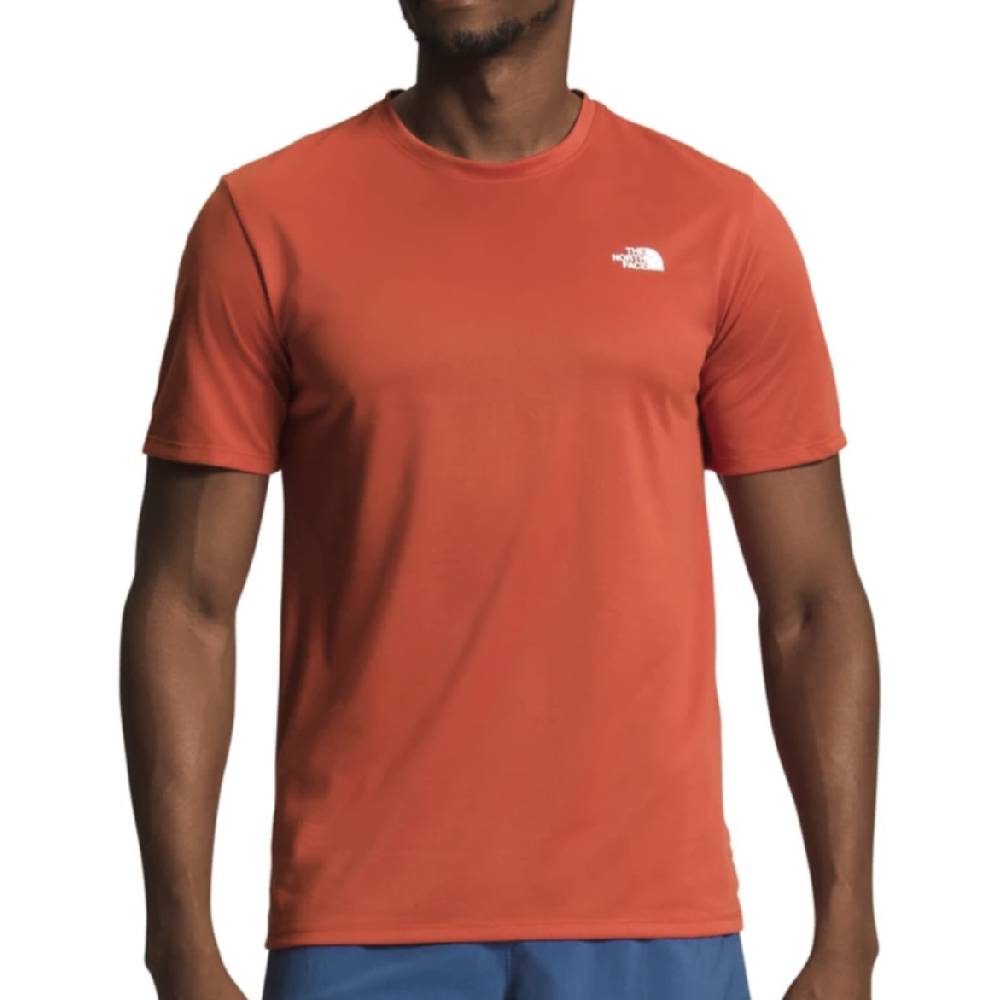 The North Face Men's Elevation Short Sleeve Shirt, Rusted Bronze / M
