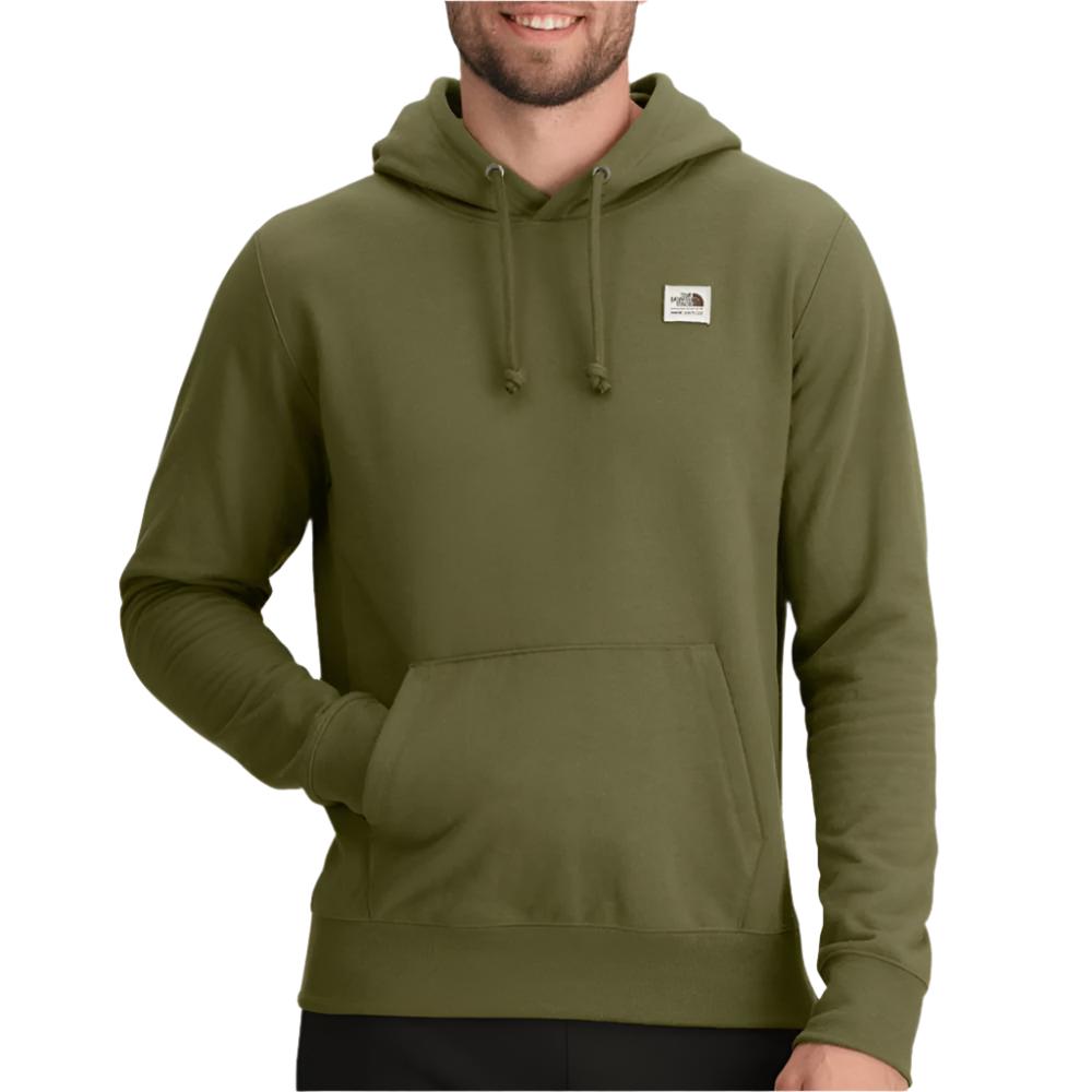 The North Face Heritage Patch Pullover Hoodie Men s Forest Olive Heritage Patch L