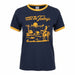 There's No Place Like Teskey's Navy Tee - Navy/Gold Ringer TESKEY'S GEAR - SS T-Shirts Teskey's