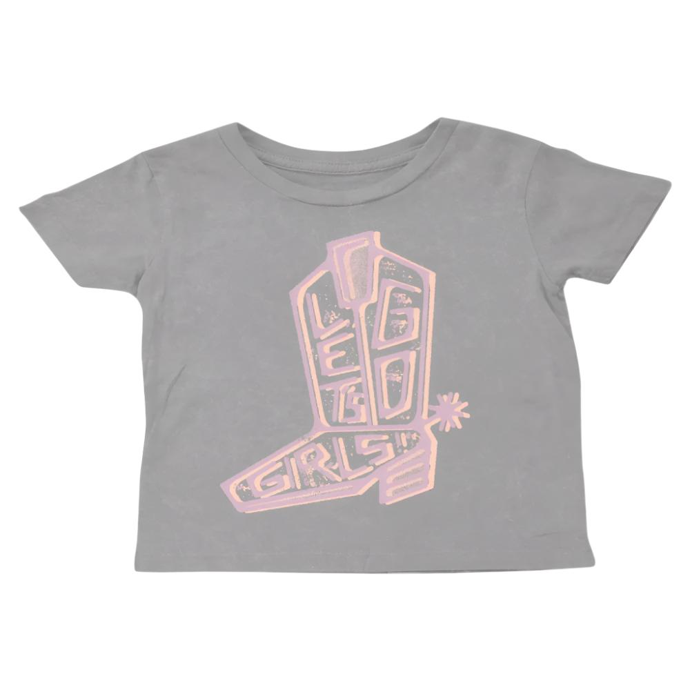 Tiny Whales Girl's "Lets Go Girls" Boxy Tee KIDS - Girls - Clothing - T-Shirts Tiny Whales   