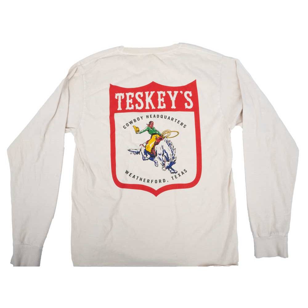 Teskey's Back Number Long Sleeve Tee TESKEY'S GEAR - LS T-Shirts Lakeshirts