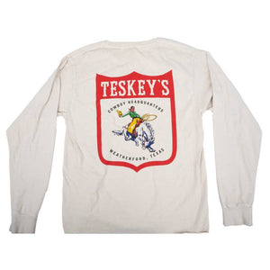 Teskey's Back Number Long Sleeve Tee TESKEY'S GEAR - LS T-Shirts Lakeshirts