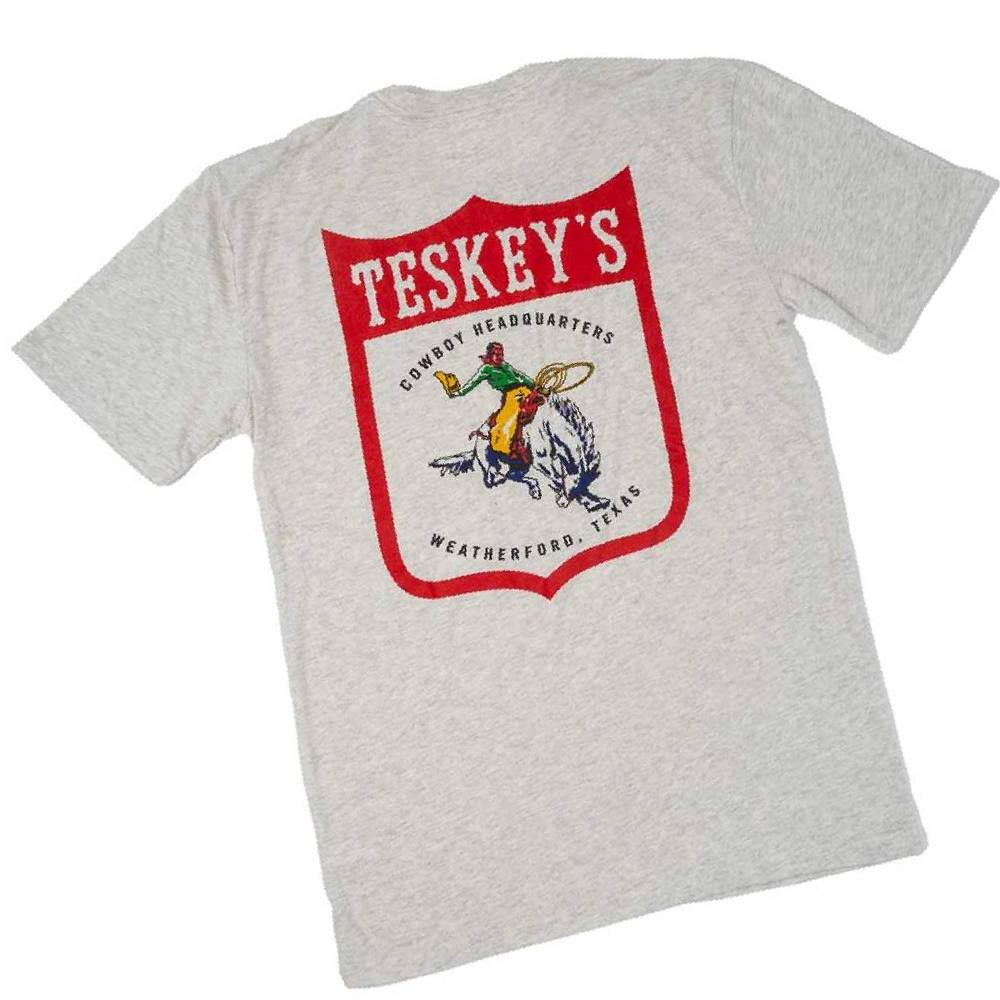 Teskey's Back Number Tee - Oatmeal TESKEY'S GEAR - SS T-Shirts Teskey's