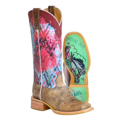 * Tin Haul Women's Square Toe Petals Boot - FINAL SALE
