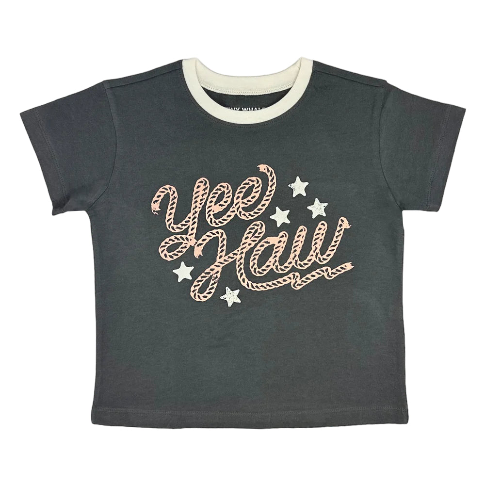 Tiny Whales Yee Haw Boxy Tee KIDS - Girls - Clothing - T-Shirts Tiny Whales   