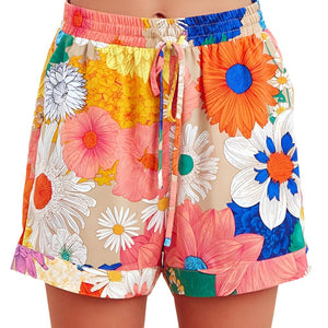 Tropical Floral Shorts WOMEN - Clothing - Shorts Jodifl   