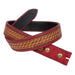 Randall Top Shelf Truckergirl Basket Weave Belt - Red/Antique MEN - Accessories - Belts & Suspenders Randall Top Shelf