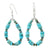 Turquoise Hoop Earrings WOMEN - Accessories - Jewelry - Earrings Sunwest Silver   