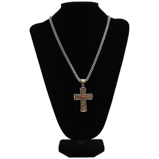 Twister Men's 24"  Antique Sliver/ Gold/ Copper Necklace MEN - Accessories - Jewelry & Cuff Links M&F Western Products   