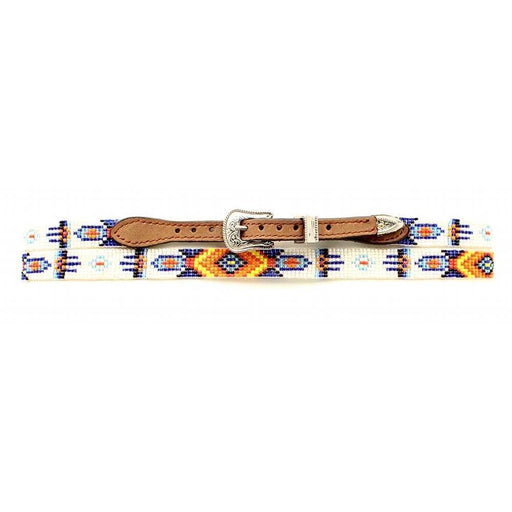 Twister Beaded Aztec Hatband HATS - HAT RESTORATION & ACCESSORIES M&F Western Products   