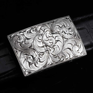 Comstock Heritage Tyson Engraved Buckle ACCESSORIES - Additional Accessories - Buckles Comstock Heritage   