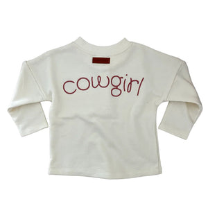 Velvet Fawn Kid's Brighton Cowgirl Tee KIDS - Girls - Clothing - Tops - Long Sleeve Tops Velvet Fawn   