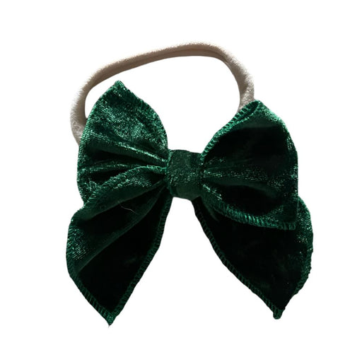 Velvet Fawn Fable Evergreen Velvet Bow KIDS - Accessories Velvet Fawn   