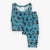 Velvet Fawn Toddler Modal Blue Wild Horse 2pc Pajama Set KIDS - Baby - Baby Boy Clothing Velvet Fawn   