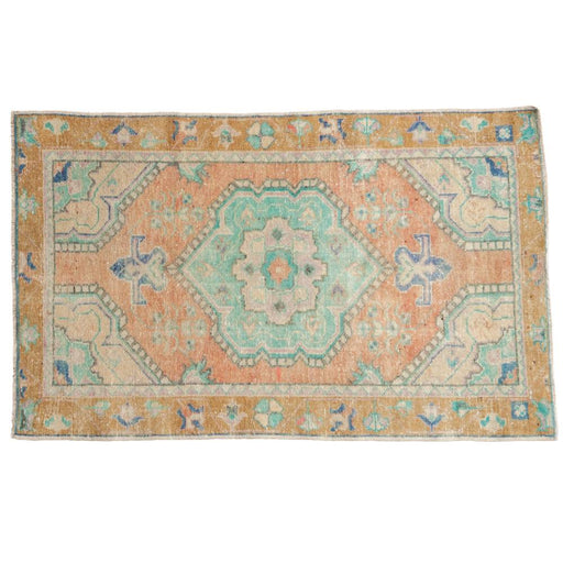 Vintage Distressed Oushak Rug HOME & GIFTS - Home Decor - Decorative Accents Old New House   