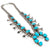Vintage Kingman Turquoise Squash Blossom Necklace WOMEN - Accessories - Jewelry - Necklaces TESKEY'S   