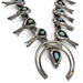 Vintage Navajo Kingman Turquoise Squash Blossom Necklace WOMEN - Accessories - Jewelry - Necklaces Teskey's