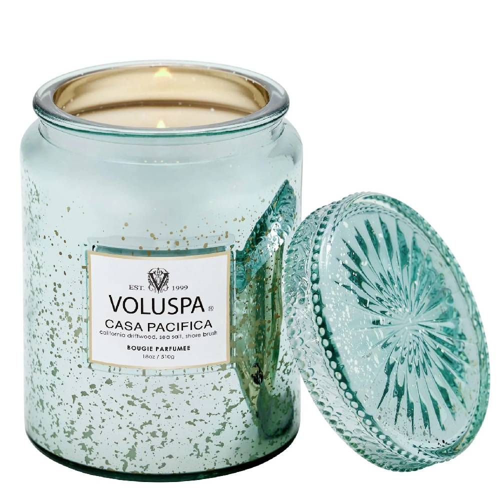 Voluspa Casa Pacifica Candle - Large Spackle Jar HOME & GIFTS - Home Decor - Candles + Diffusers Voluspa   