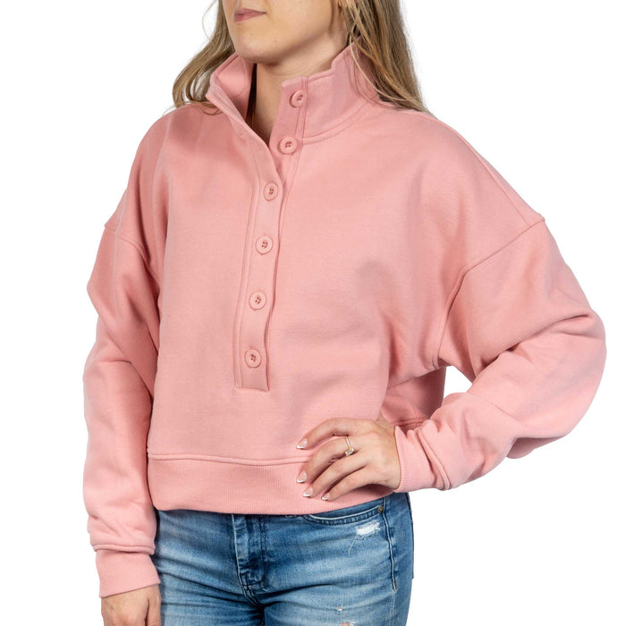 Women's Malta Fleece 1/2 Button Pullover