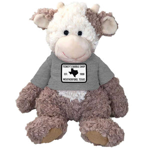 98 Saddle Shop Cow HOME & GIFTS - Toys Mascot Factory Grey