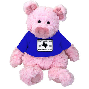 98 Saddle Shop Pig HOME & GIFTS - Toys Mascot Factory Blue