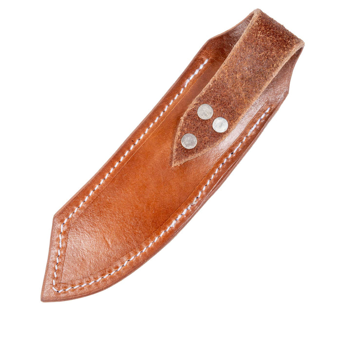 Justin Wiley Hand-Forged Carbon Steel Knife with Patriotic Bone Handle